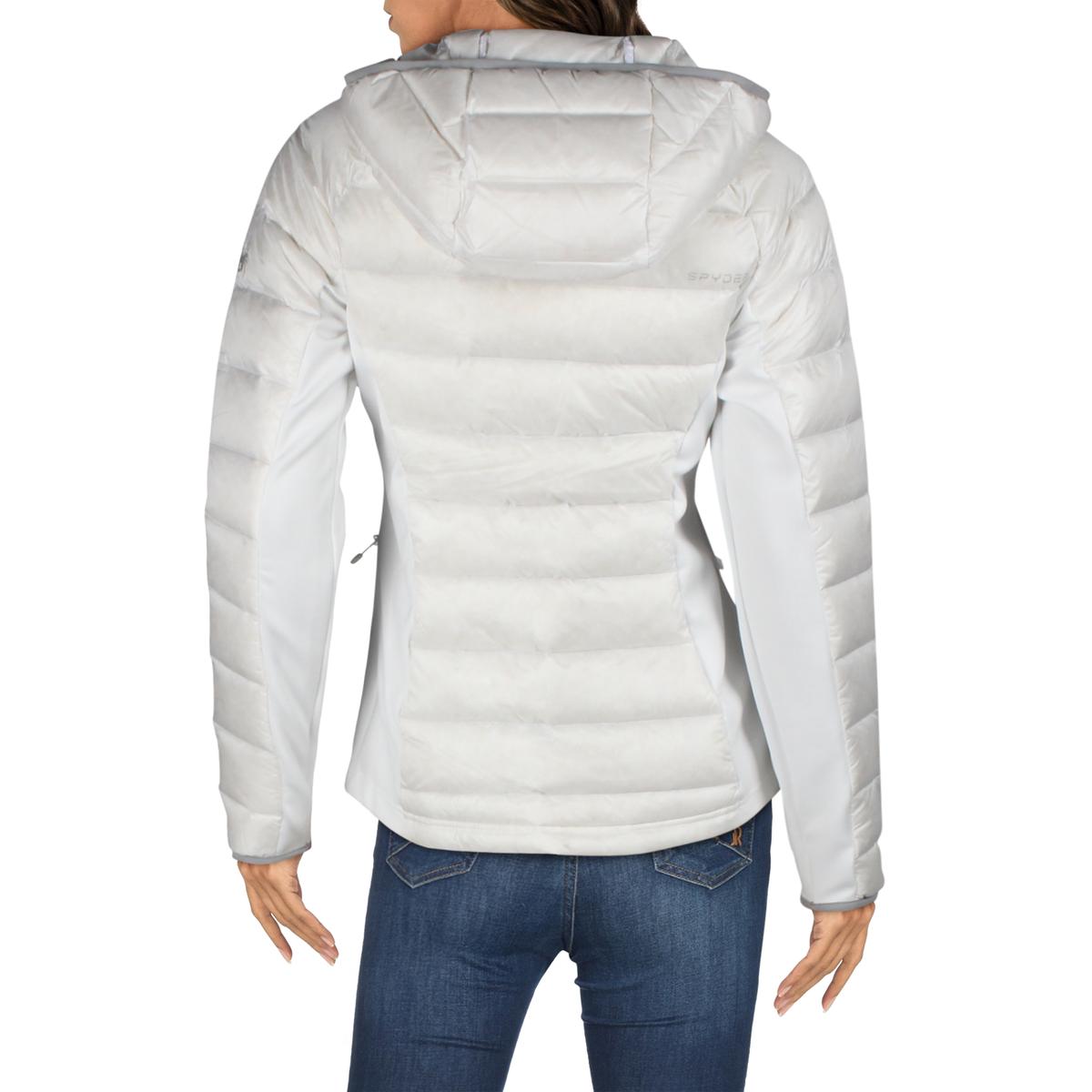 Spyder Womens Syrround Hybrid Quilted Down Puffer Jacket Outerwear BHFO 0160 | eBay