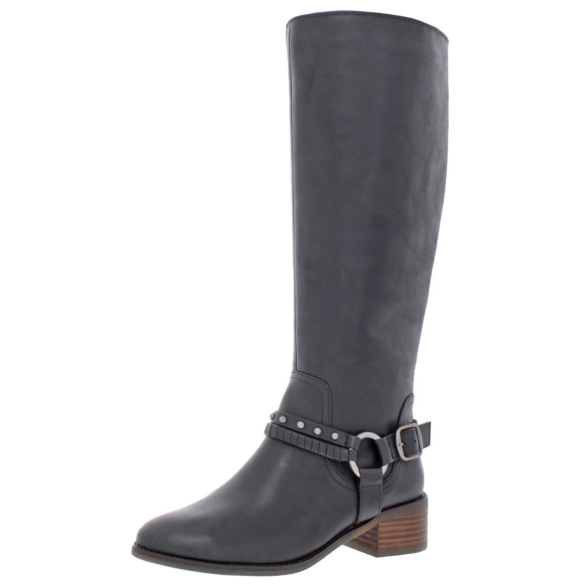 Karesi Leather Stacked Heel Harness 