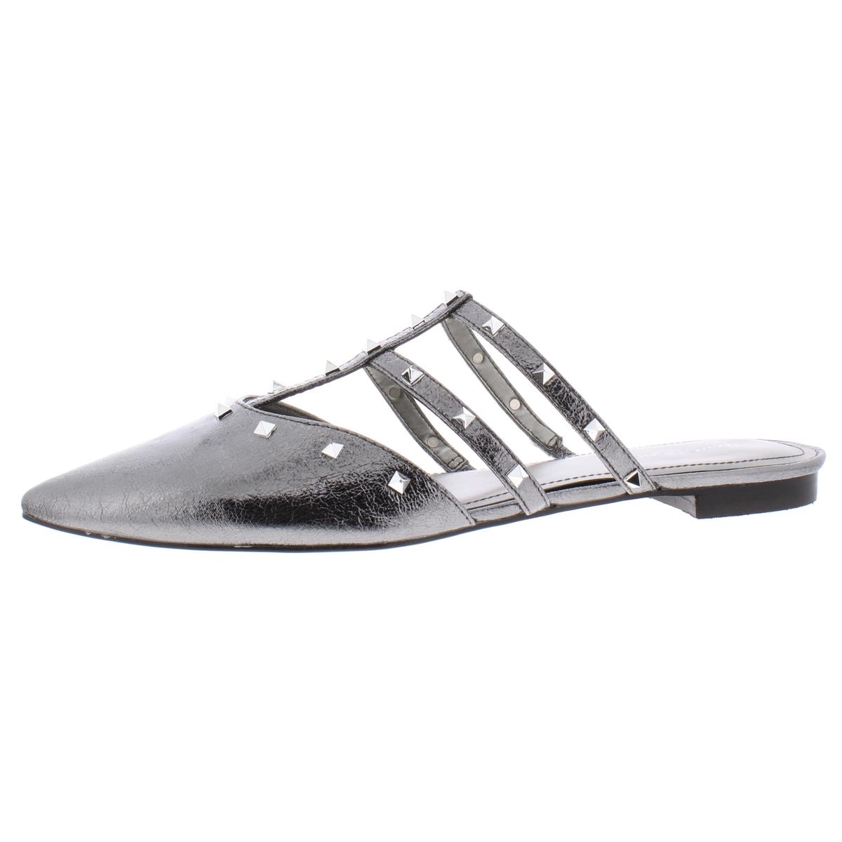 marc fisher square toe mules