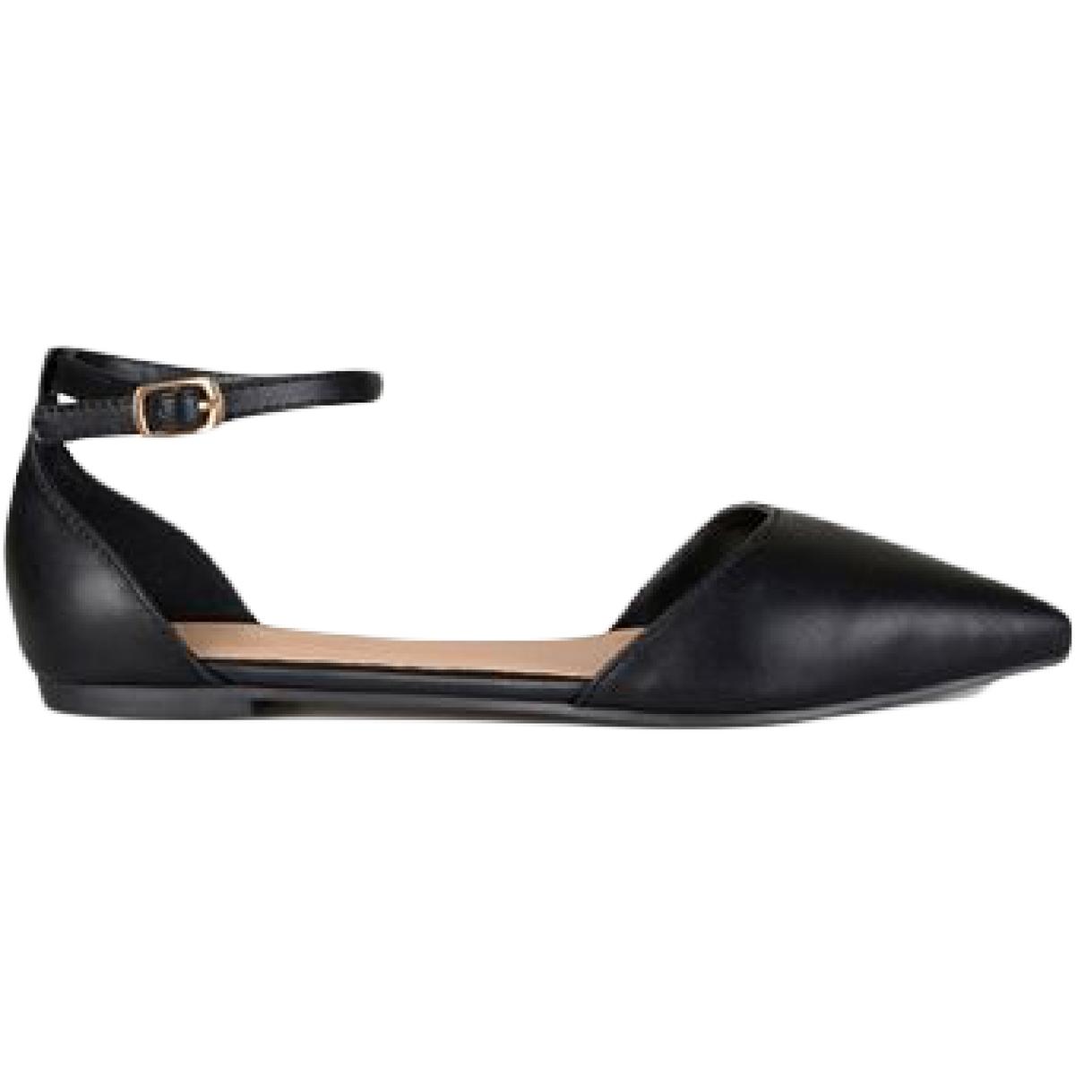 Journee Collection Womens Reba Padded Insole Pointed Toe Flats Shoes BHFO 6137 - Picture 10 of 26