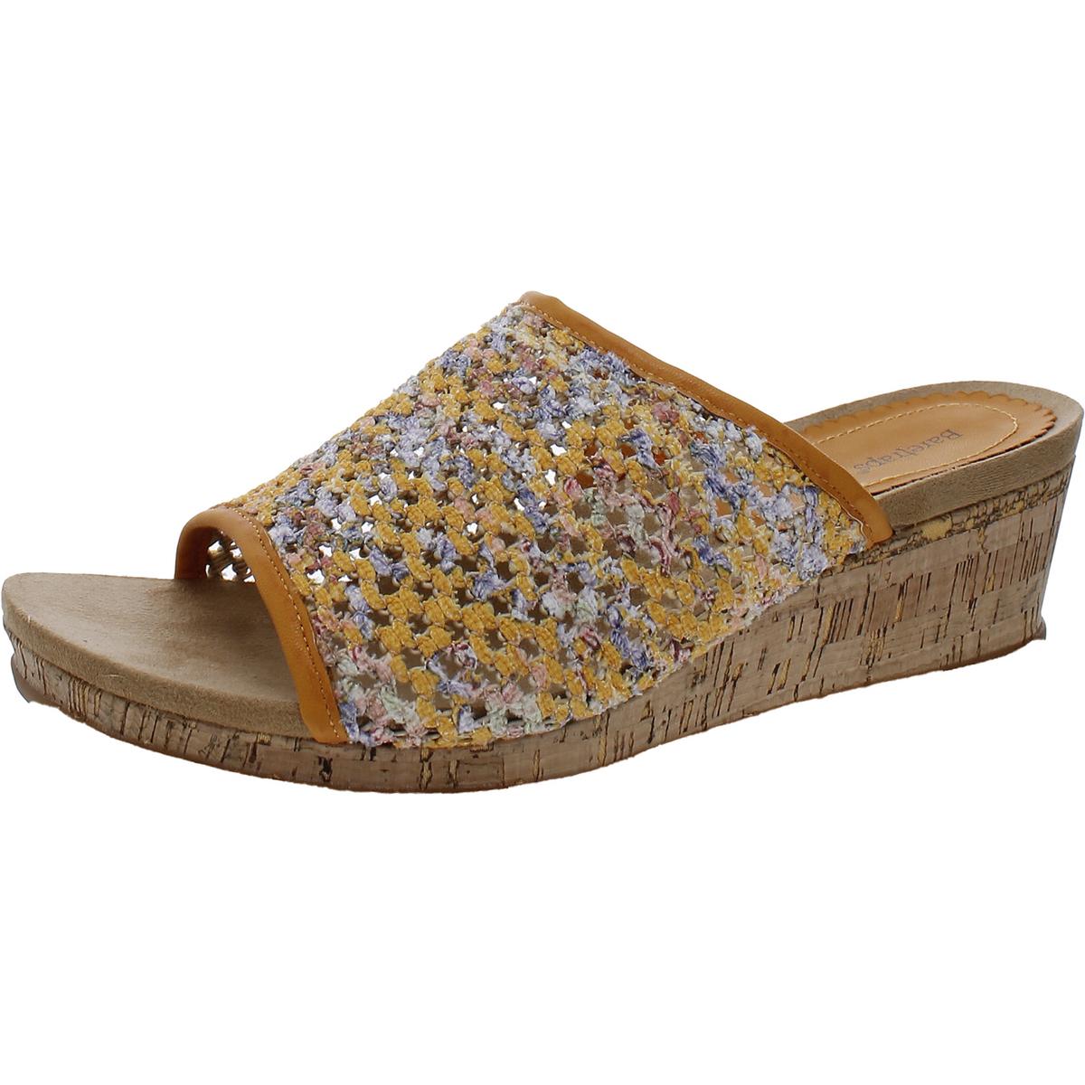 Baretraps Womens FLOSSEY Cork Wedge Sandals Shoes BHFO 9740 - Bild 11 von 14