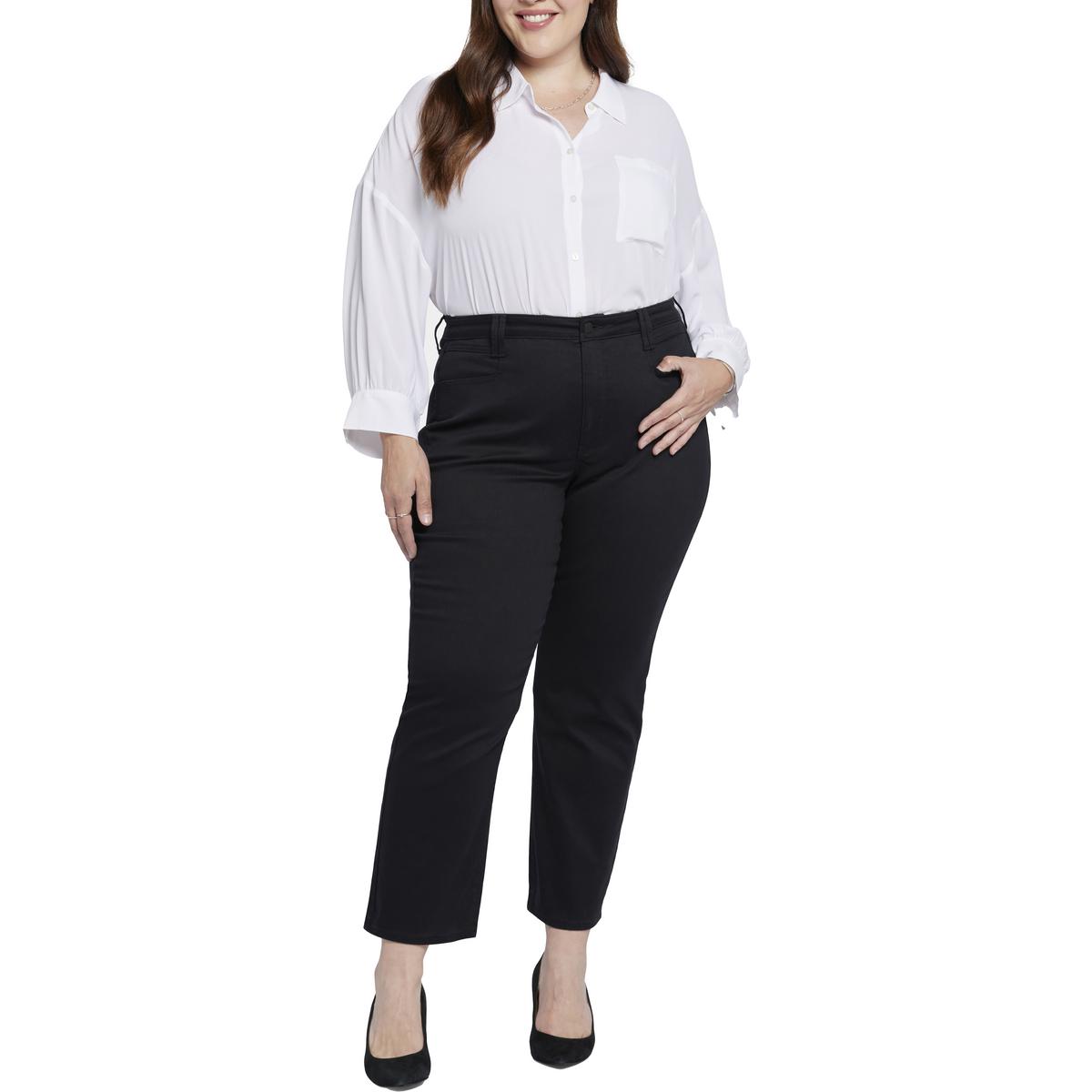NYDJ Damen Bailey Stretch Denim gerades Bein Jeans Plus BHFO 3039 - Bild 3 von 4