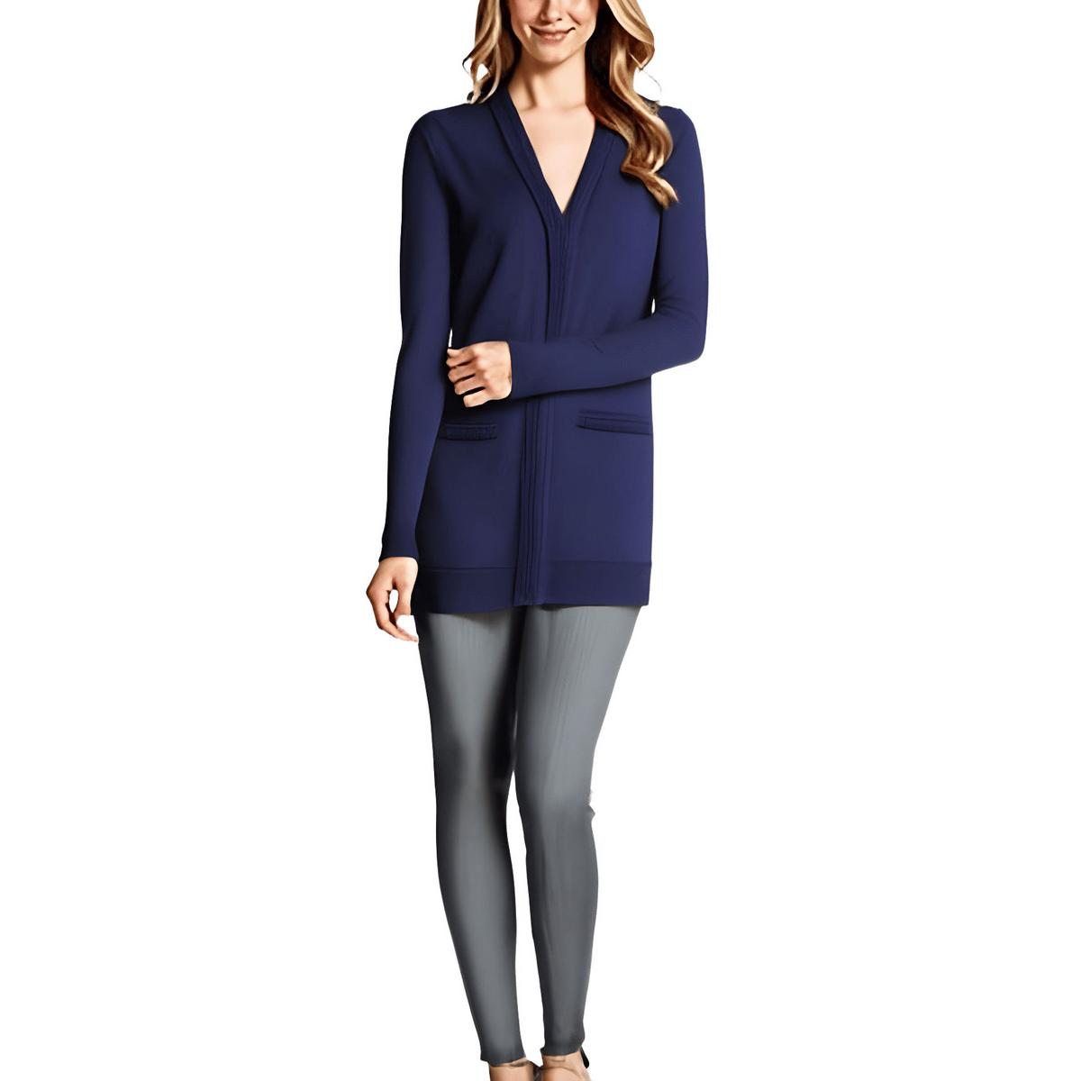 Melissa Paige Womens Pocket Knit Cardigan Sweater BHFO 8582 - Picture 5 of 5