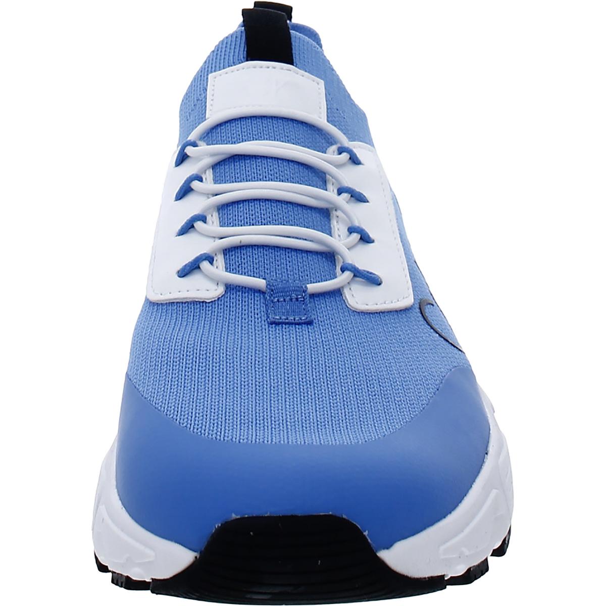 Calvin Klein Womens Vianna Blue Slip-On Sneakers Shoes 10 Medium (B,M) BHFO 6678