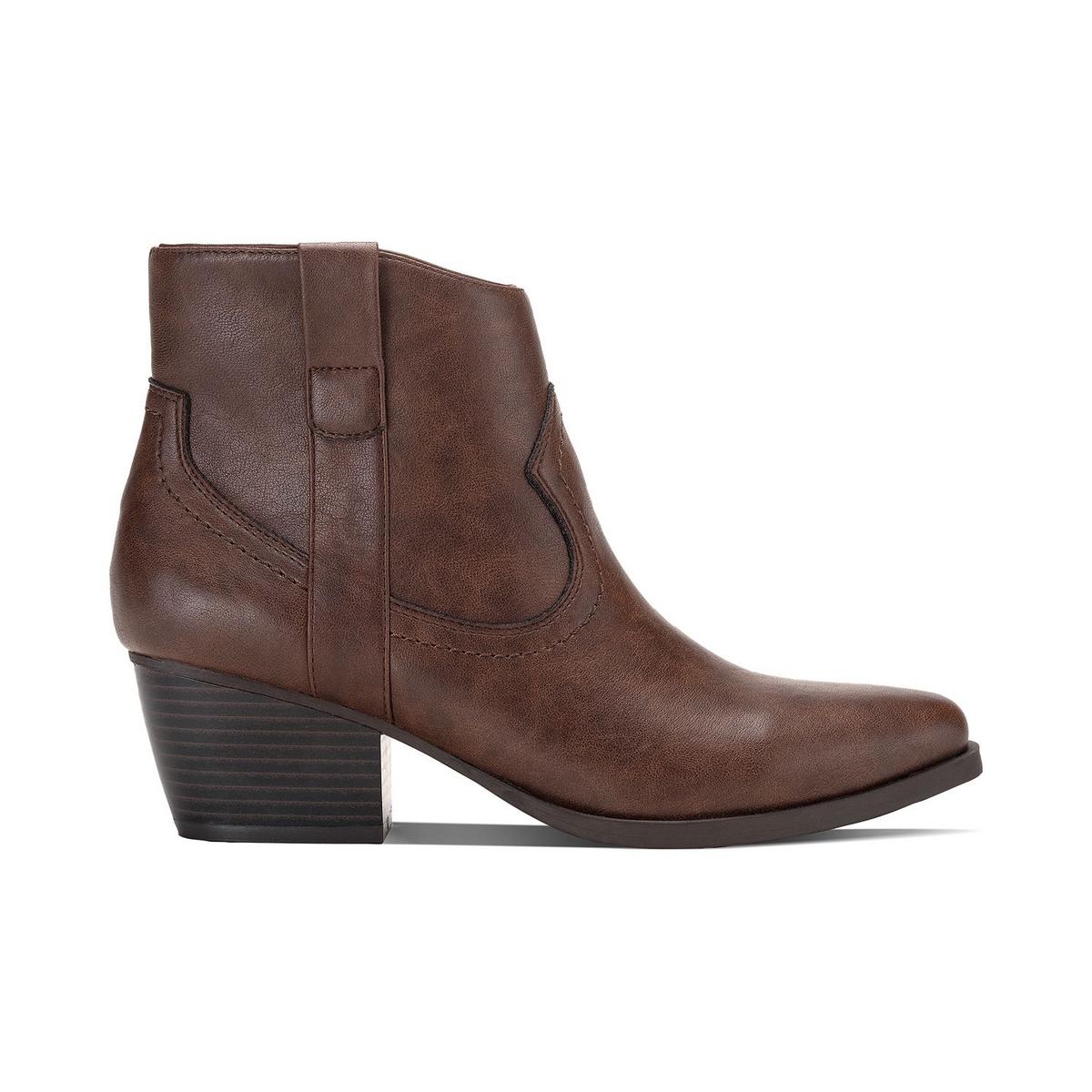 Style & Co. Perriee Damen-Cowboy-, Westernstiefel mit Reißverschluss Schuhe BHFO 4946 - Bild 8 von 9