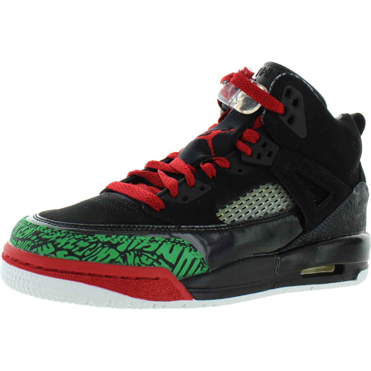 Jordan Boys Spizike BG Black Basketball Shoes 6.5 Medium