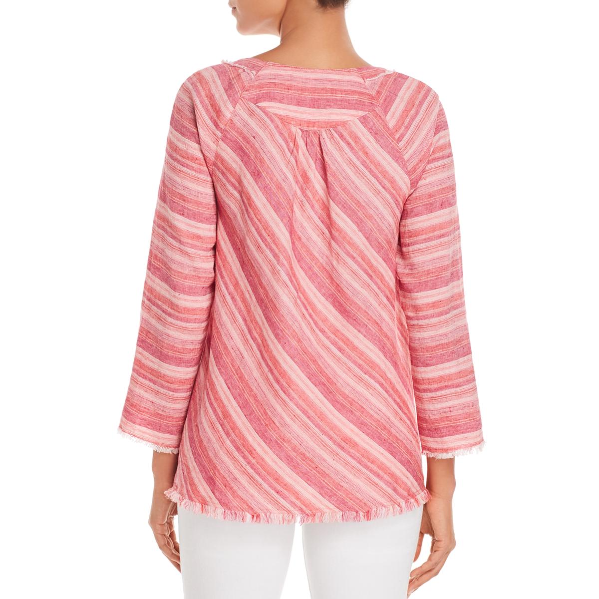 Shintimes Chemise Femme Womens Clothes 2017 Ladies Linen Blouses Shirts Pink Women Clothing 