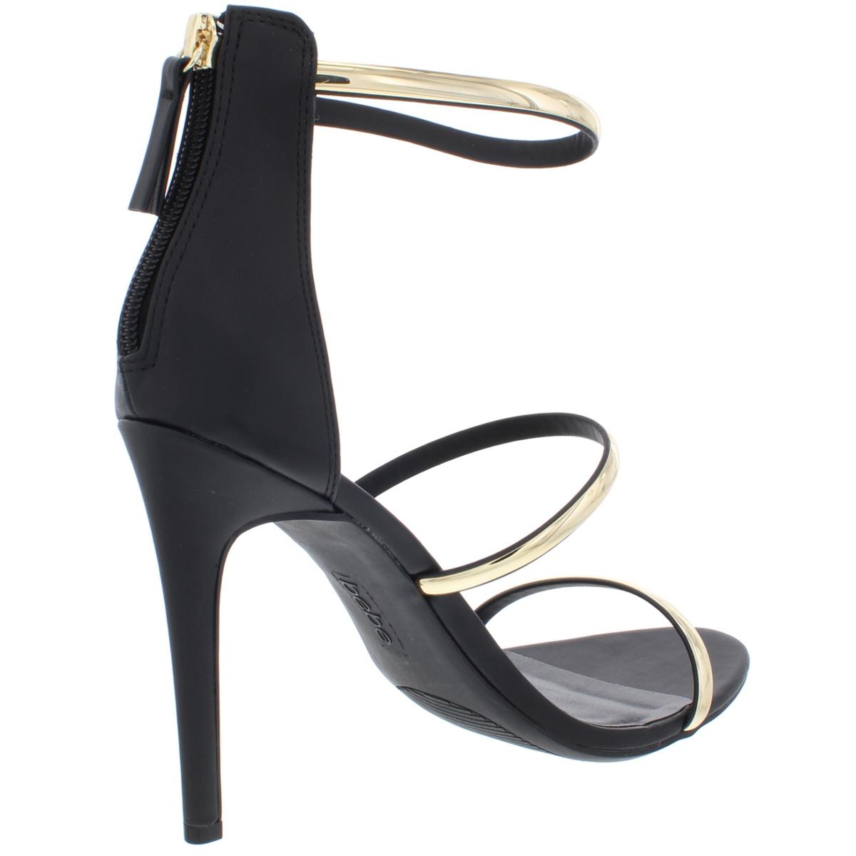 bebe strappy heels