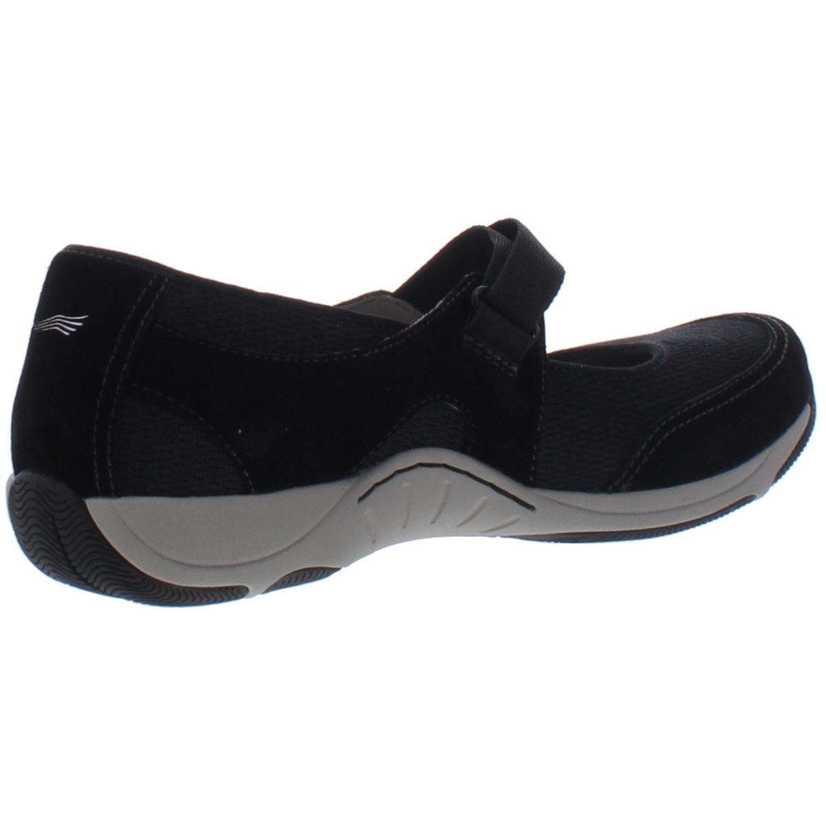 Dansko Womens Hennie Black Suede Flat Mary Janes Shoes 42 Medium (B,M ...