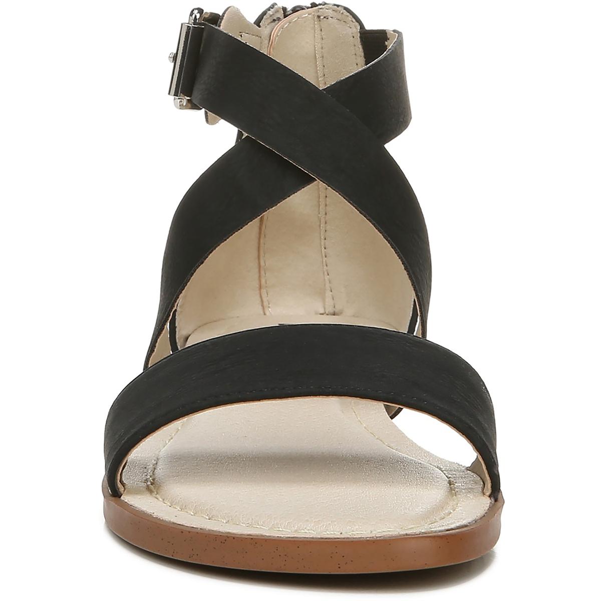 ライフストライド LifeStride Womens Riley Buckle Ankle Strap Flat