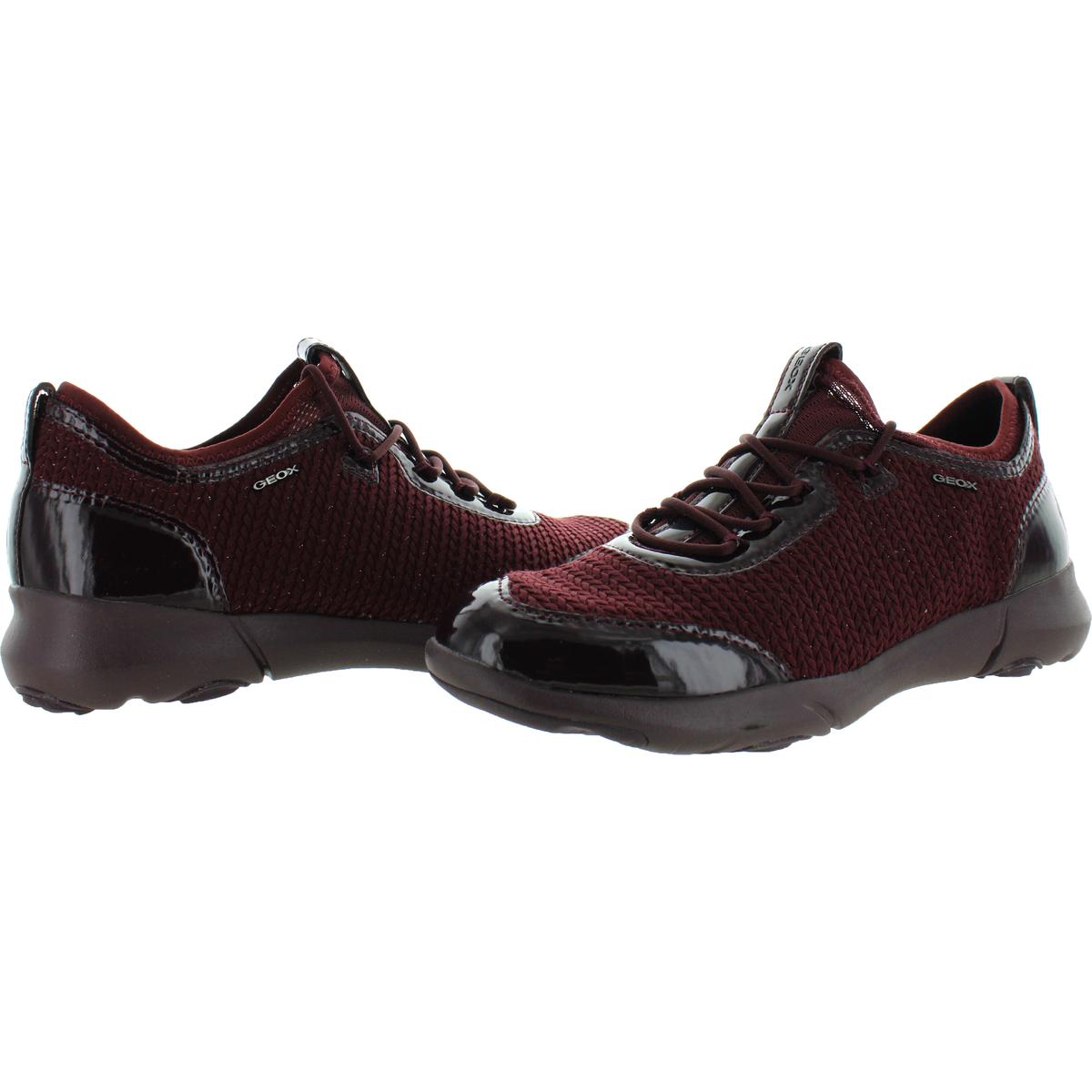 Geox Respira Womens Nebula X Red Fashion Sneakers 10