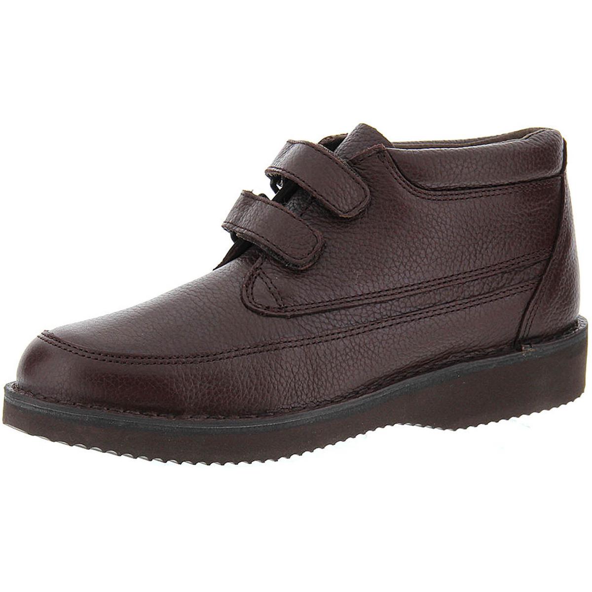 Walkabout Mens Brown Leather Work Chukka Shoes 9.5 Extra