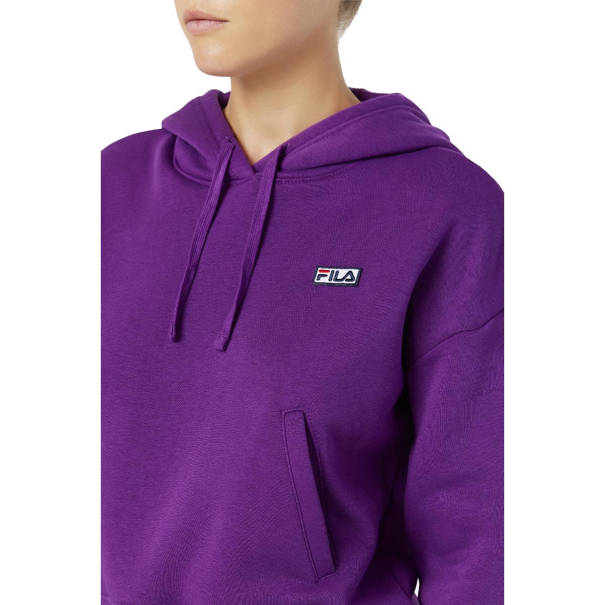 Fila Purple Sherpa Zip Up Jacket Women's Size Small - beyond exchange