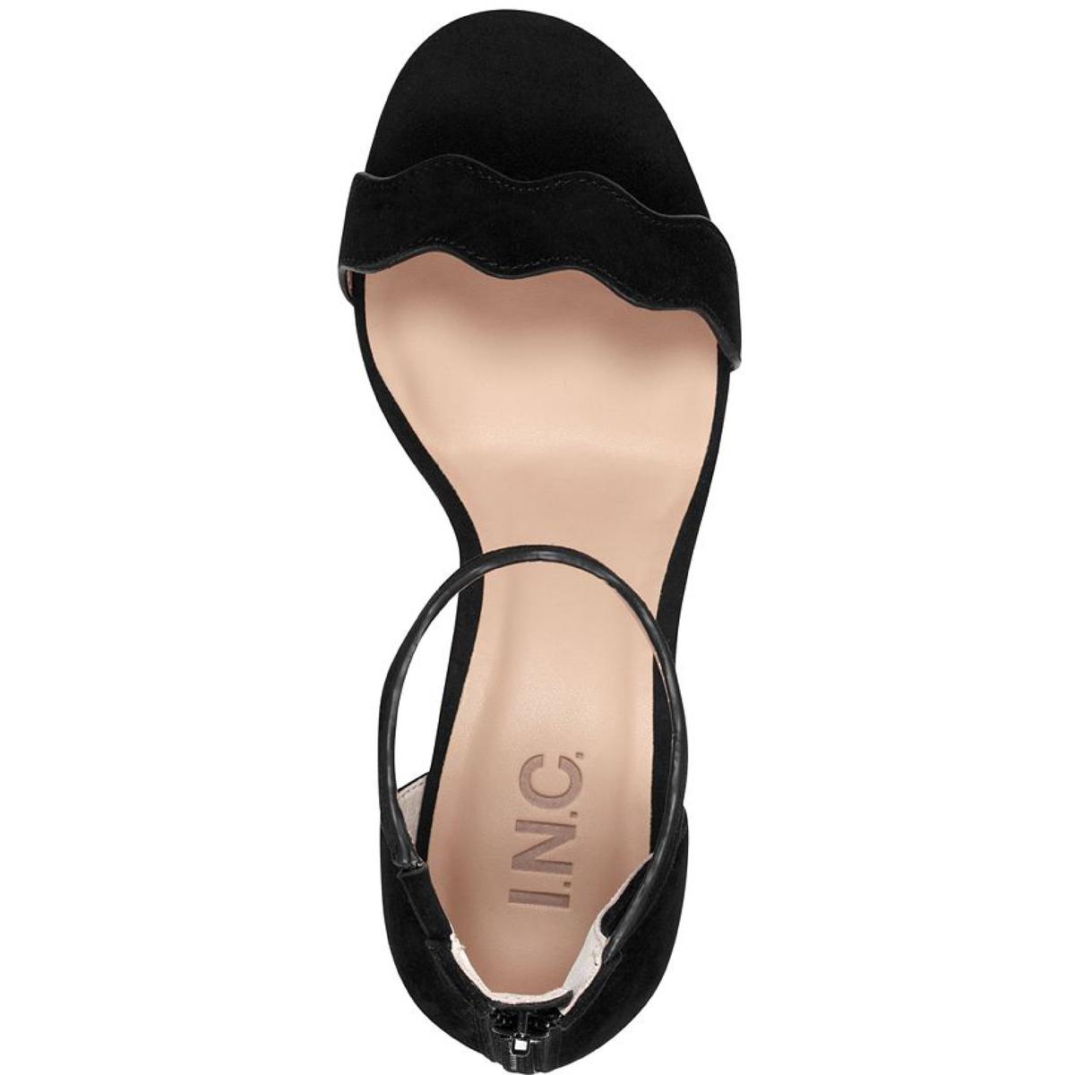 INC Womens Hadwin Solid Open Toe Ankle Strap Heels Shoes BHFO 7073 - Picture 6 of 14