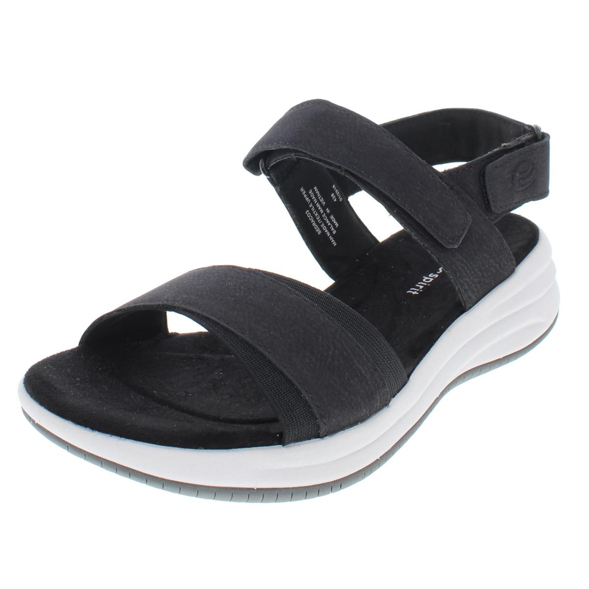 easy spirit black sandals