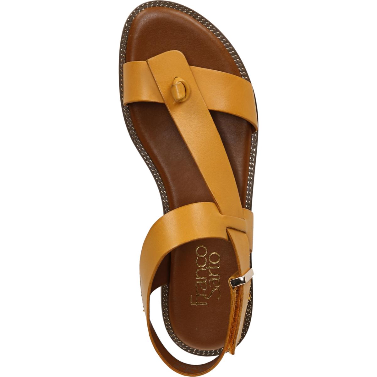 Franco Sarto Womens Glenni Strappy ToeLoop Ankle Strap Shoes BHFO 2726