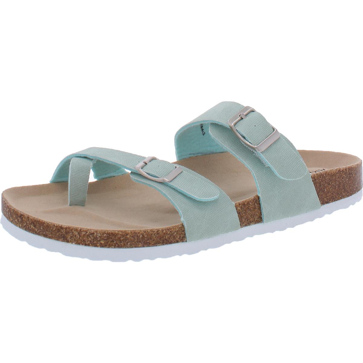 Arizona Jeans Co. Womens Fairhaven Slip On Footbed Sandals Shoes BHFO 7041 | eBay