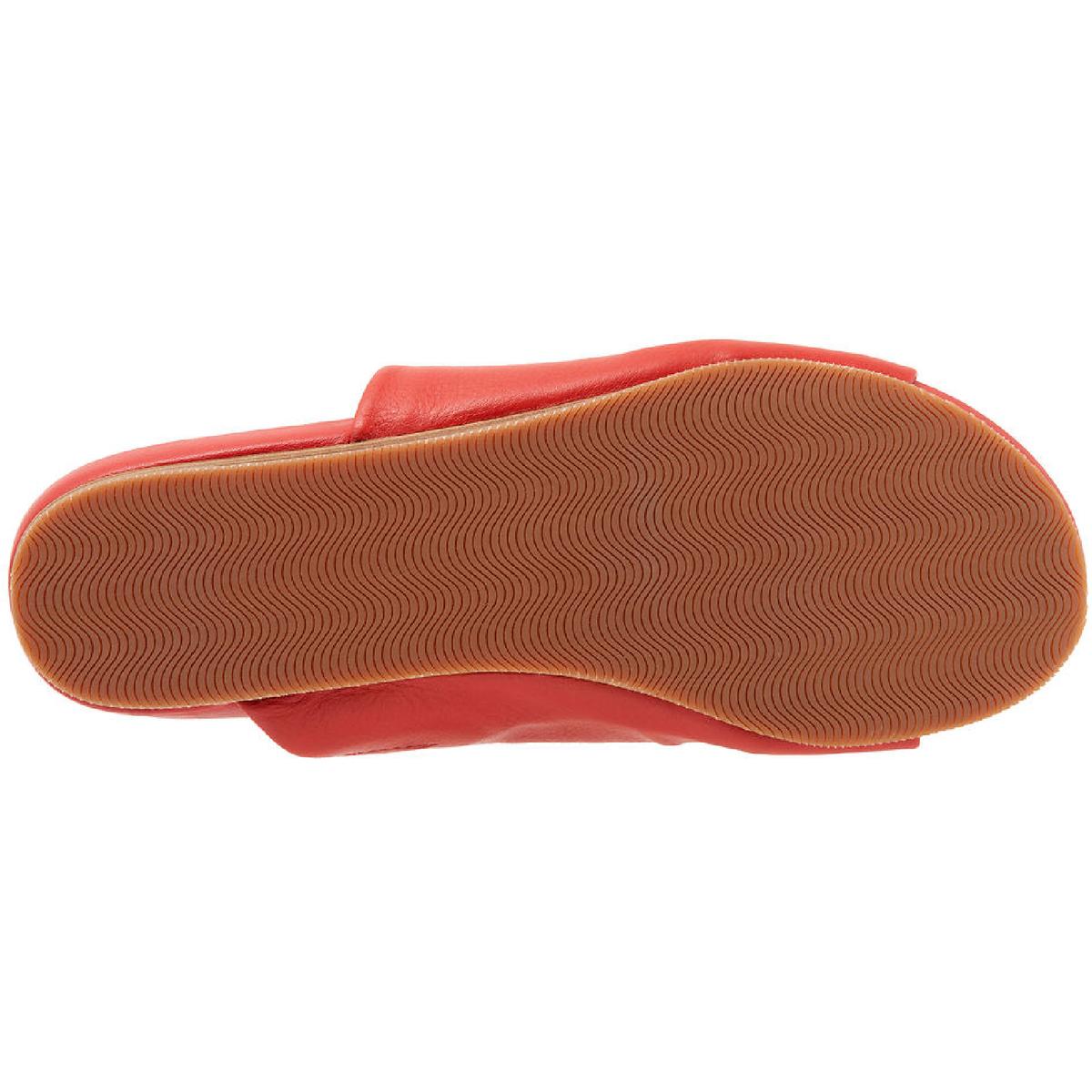 SoftWalk Womens Camano Leather Slip On Mules Slide Sandals Shoes BHFO 0047 | eBay