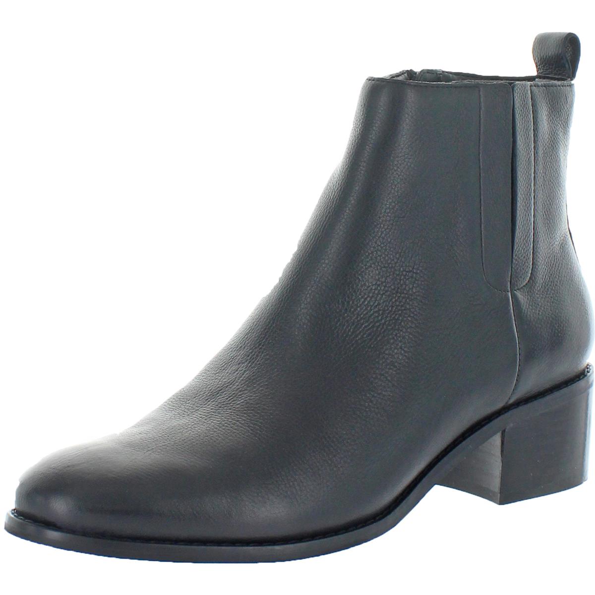 Cole Haan Womens Addie Black Leather Booties Shoes 8 Medium (B,M) BHFO ...