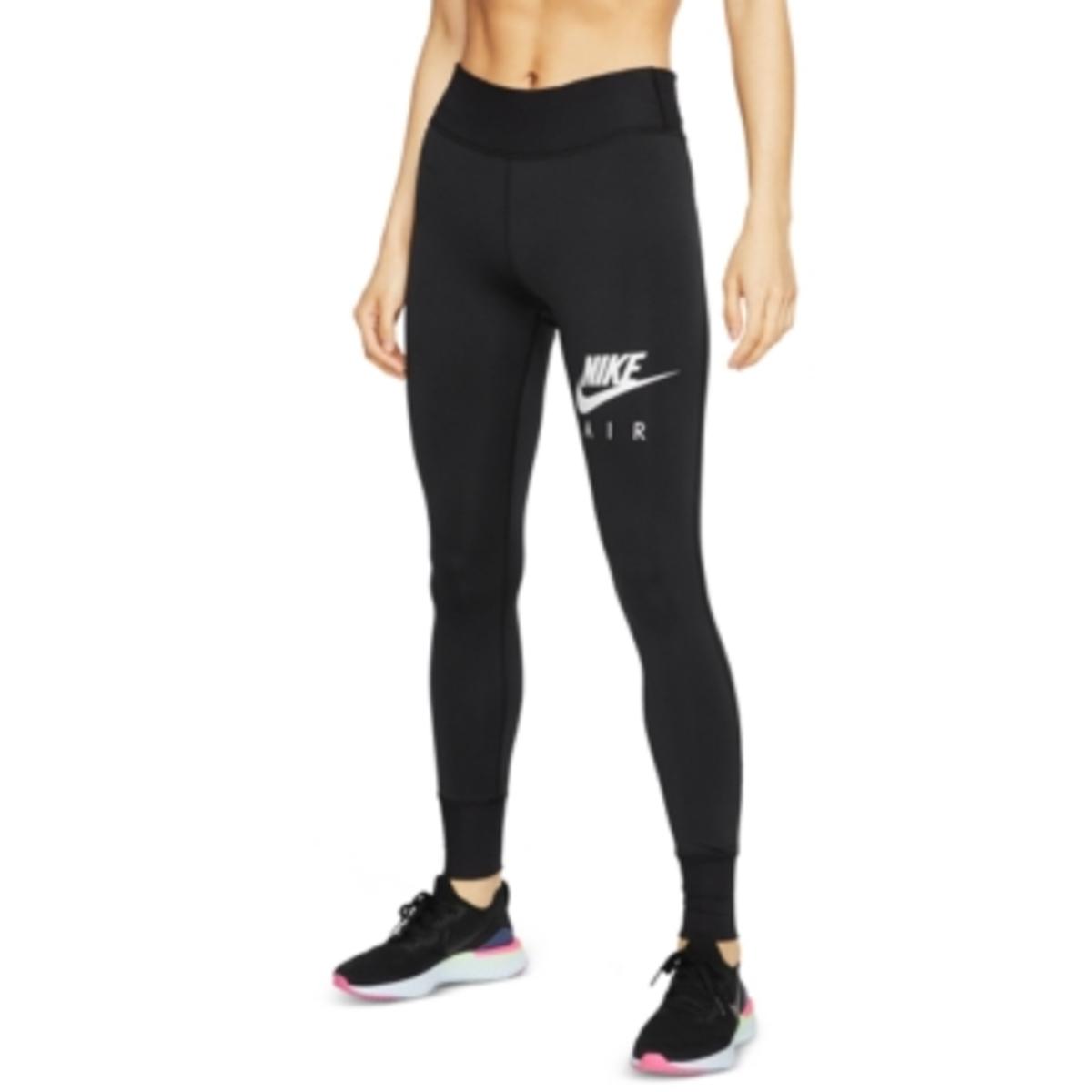 Nike Womens Black Workout Fitness Running Athletic Leggings XS BHFO ...