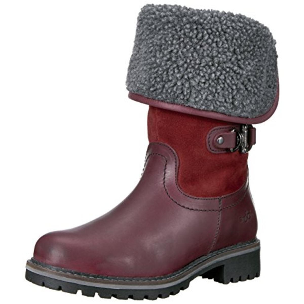 Bos. & Co. 1849 Womens Hillory Leather Wool Waterproof Snow Boots Shoes ...