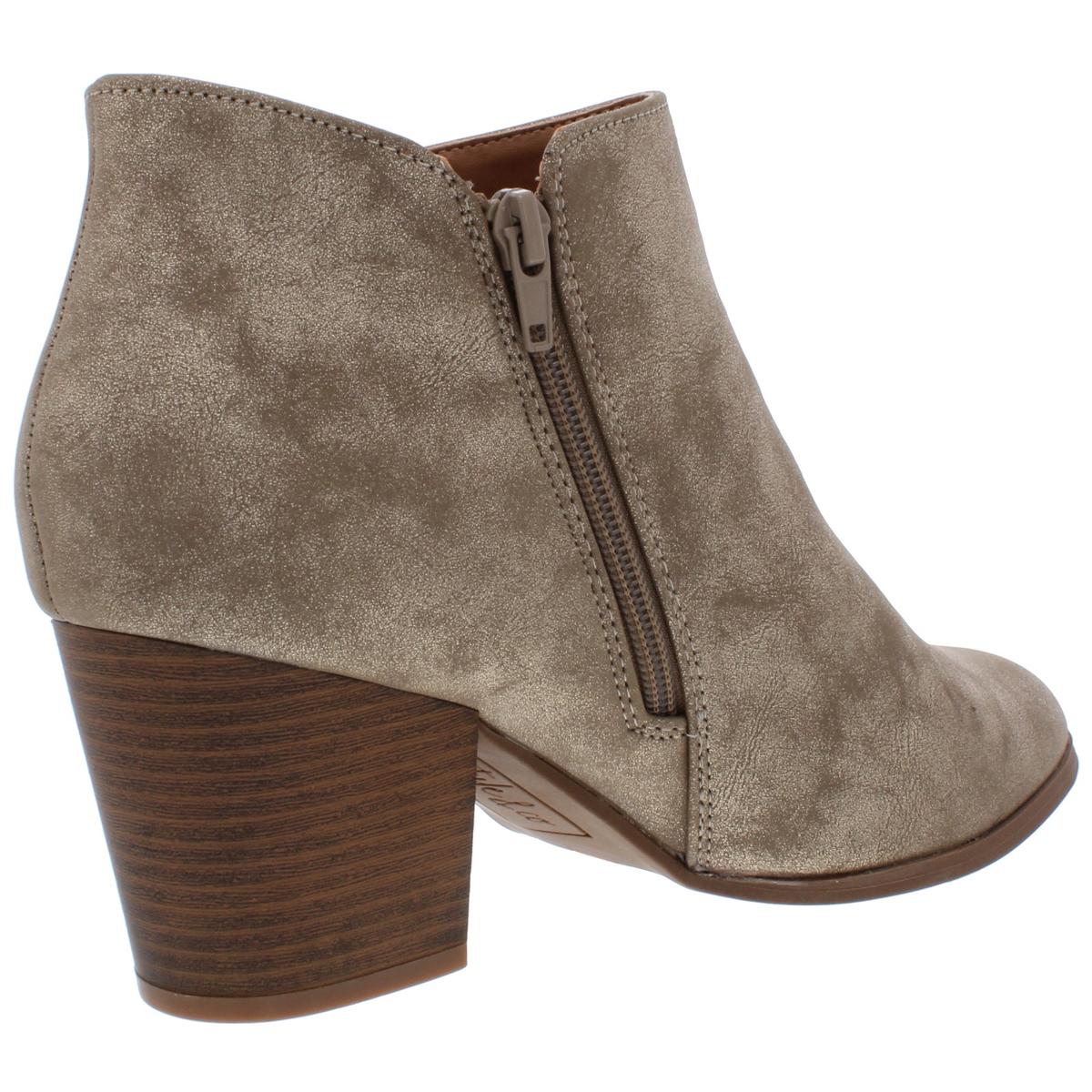 style and co lace up booties