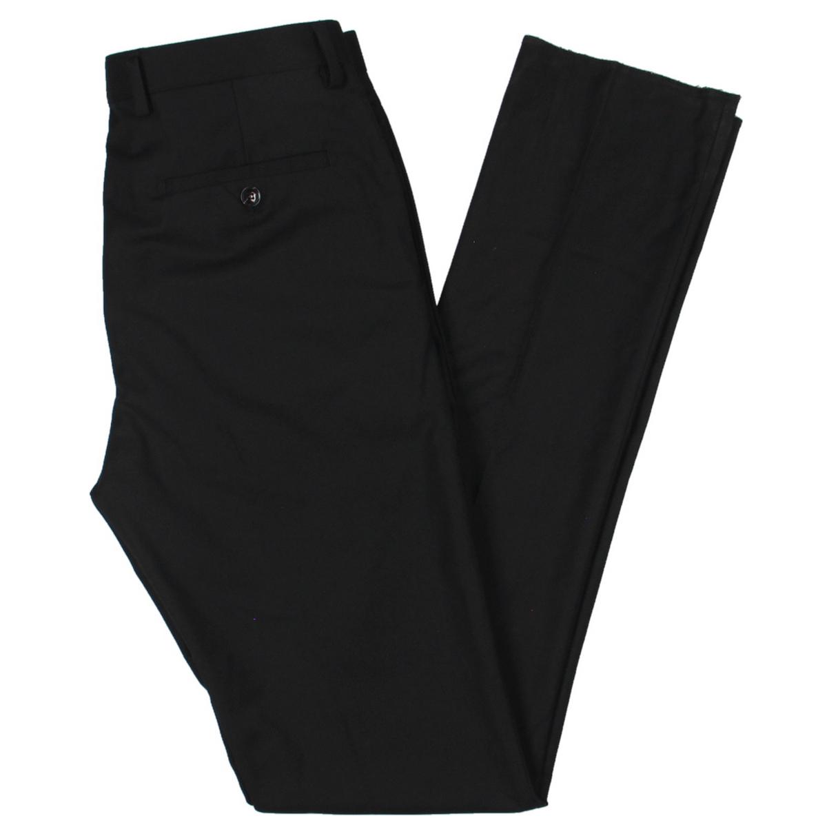 MAX - Skinny Fit Black Trousers – Marc Darcy