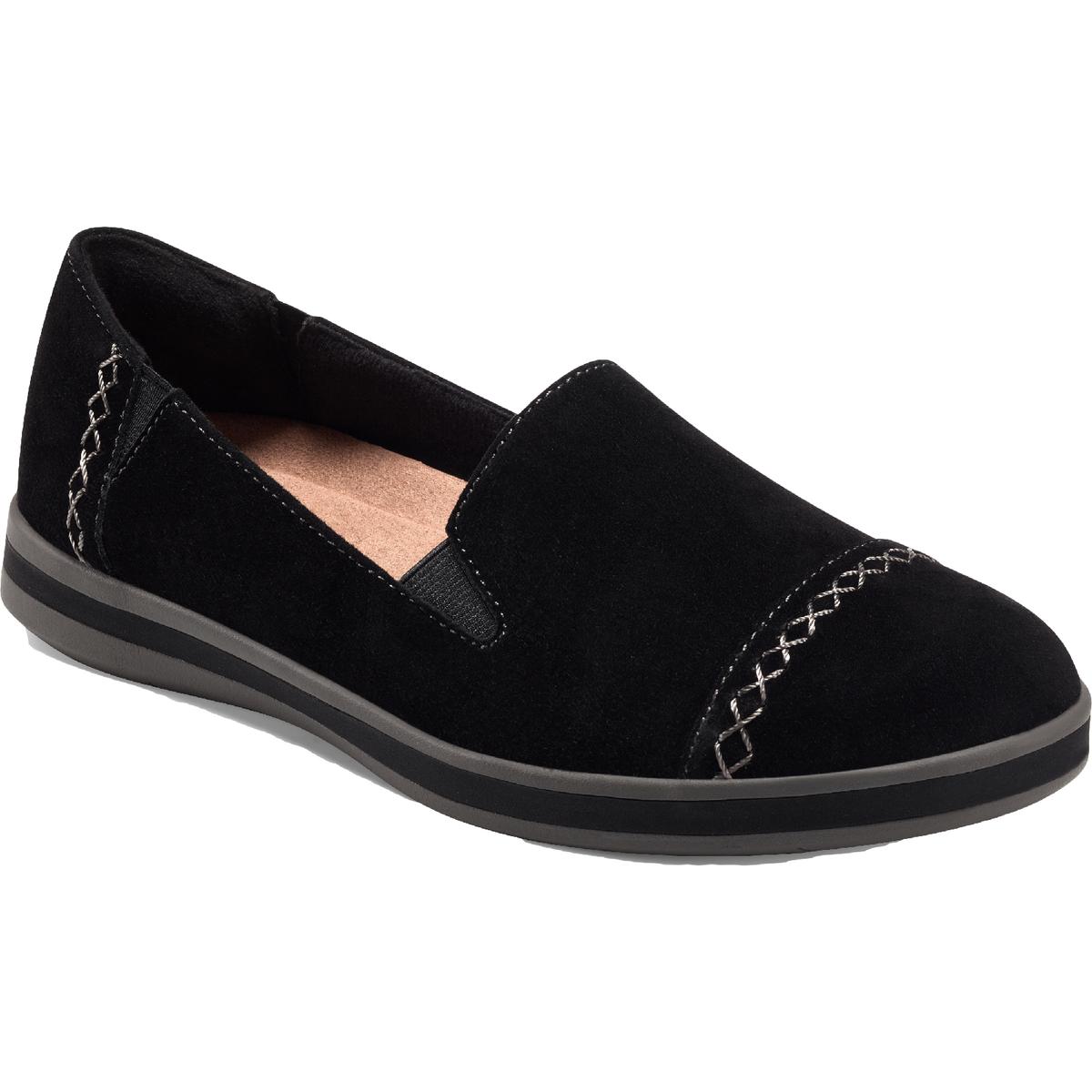 Earth Origins Britt Womens Suede Slip On Loafers