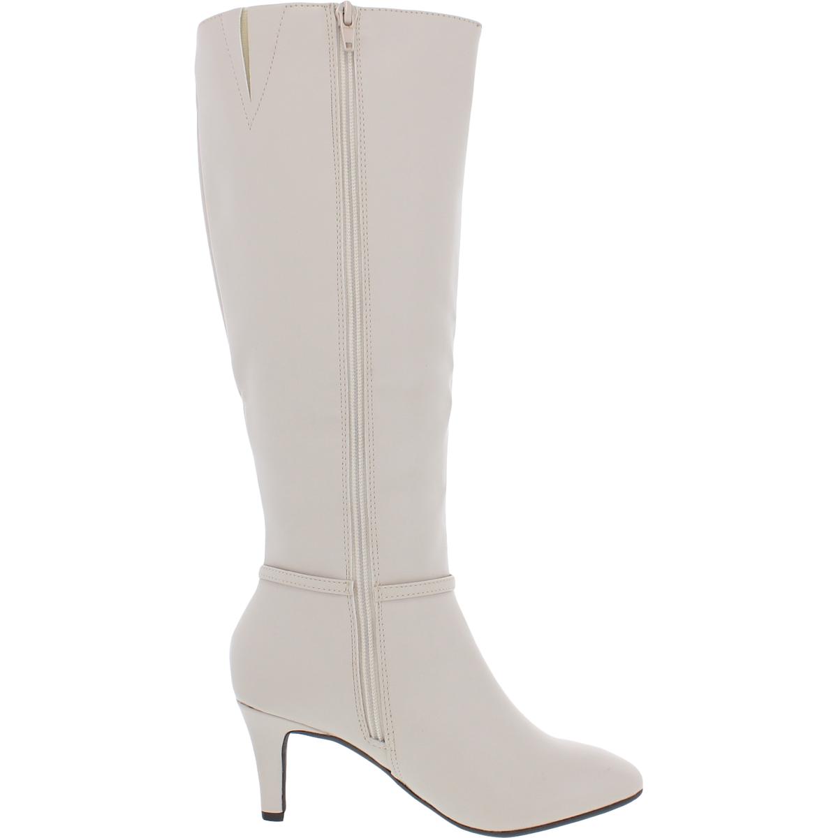 Karen Scott Womens Hanna Faux Leather Tall Dressy Mid-Calf Boots Shoes BHFO 8652 - Bild 13 von 14