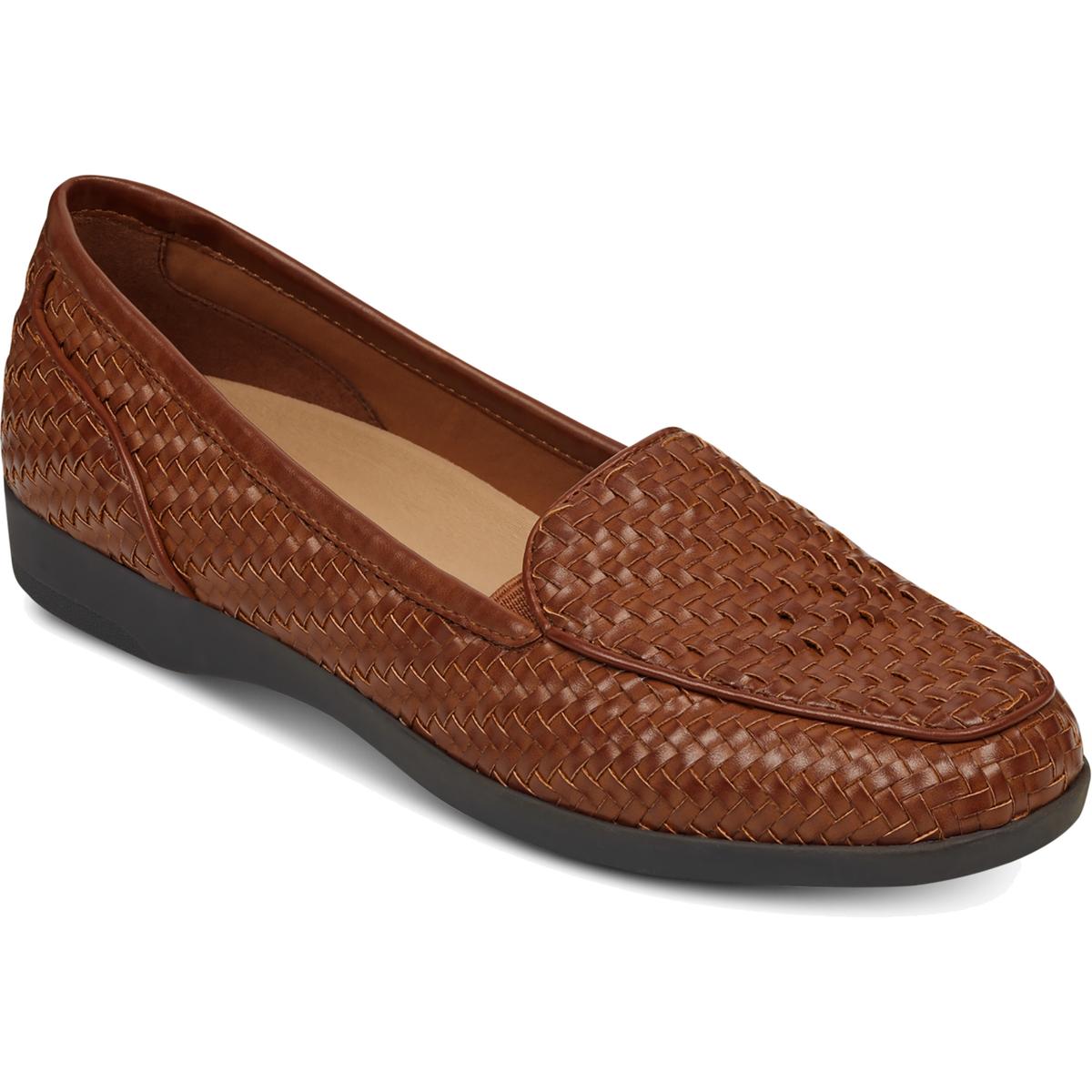 Easy Spirit Womens Devitt Brown Woven Loafers Shoes 8.5 Narrow (AA,N) BHFO 7032 eBay