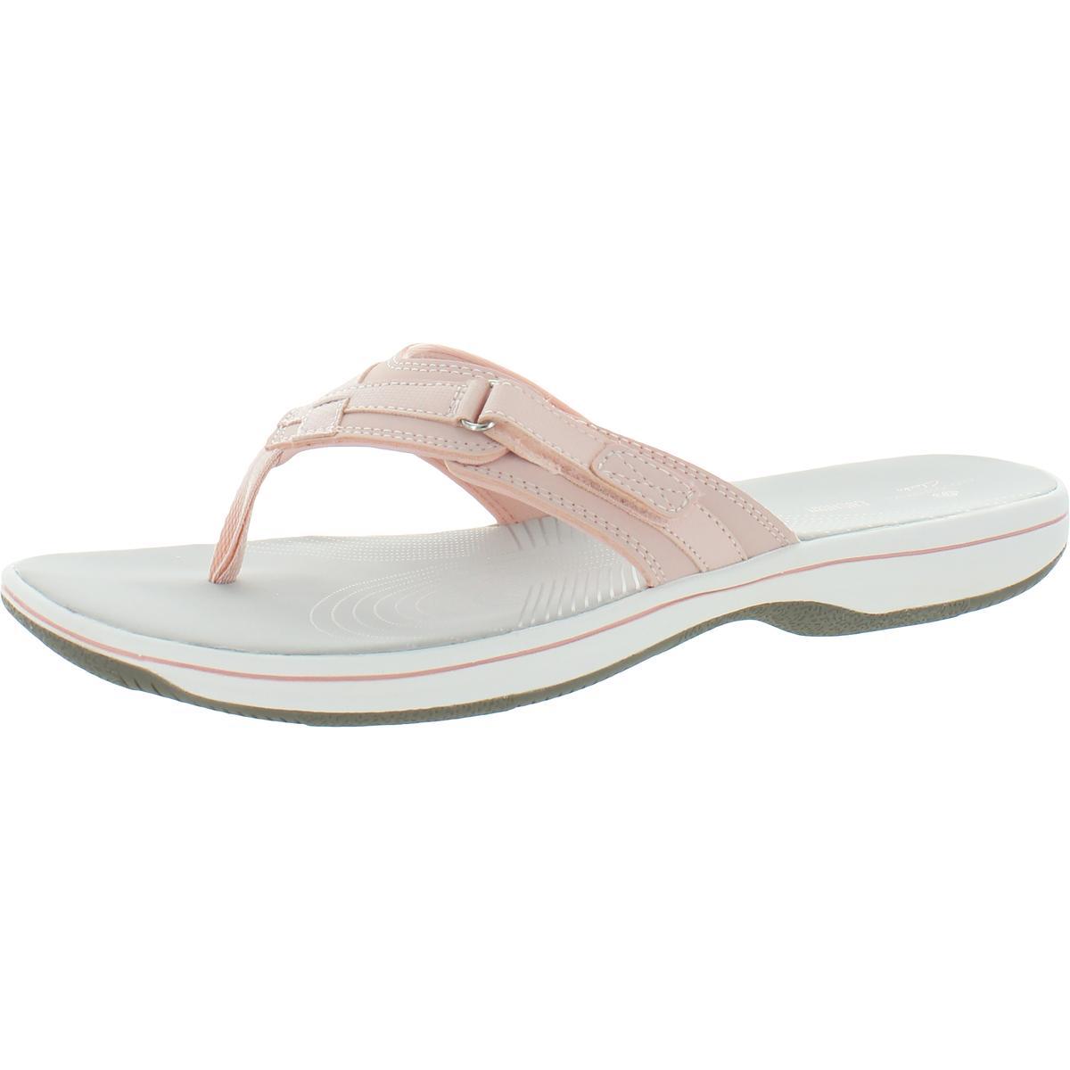 Clarks Women's Breeze Sea Flip-Flop Blush Synthetic 11 for sale online ...