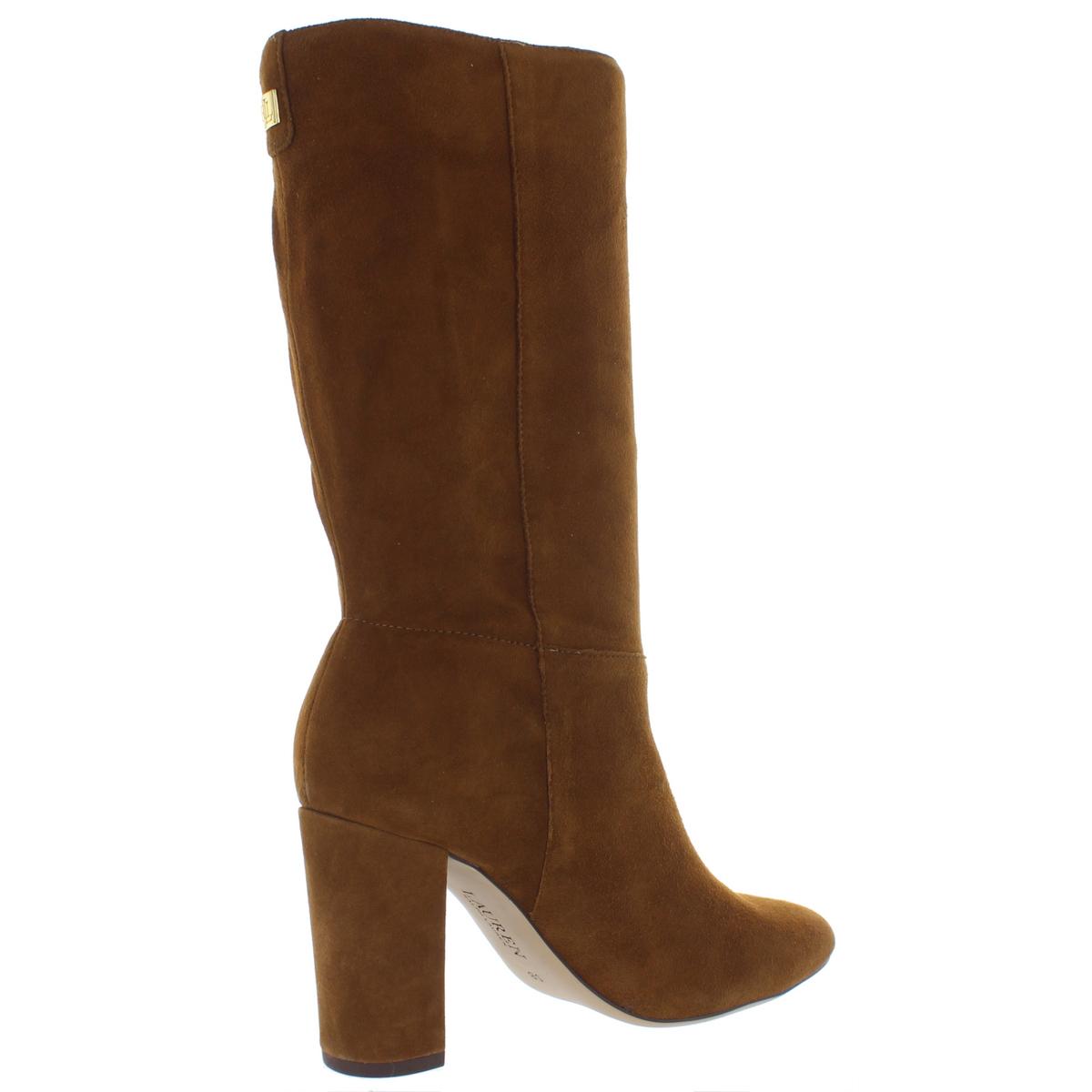 tan suede pull on boots