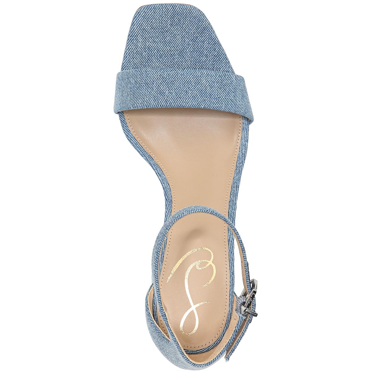 Sam Edelman Womens Daniella Ankle Strap Dress Sandals Shoes BHFO 9023 - Picture 9 of 12