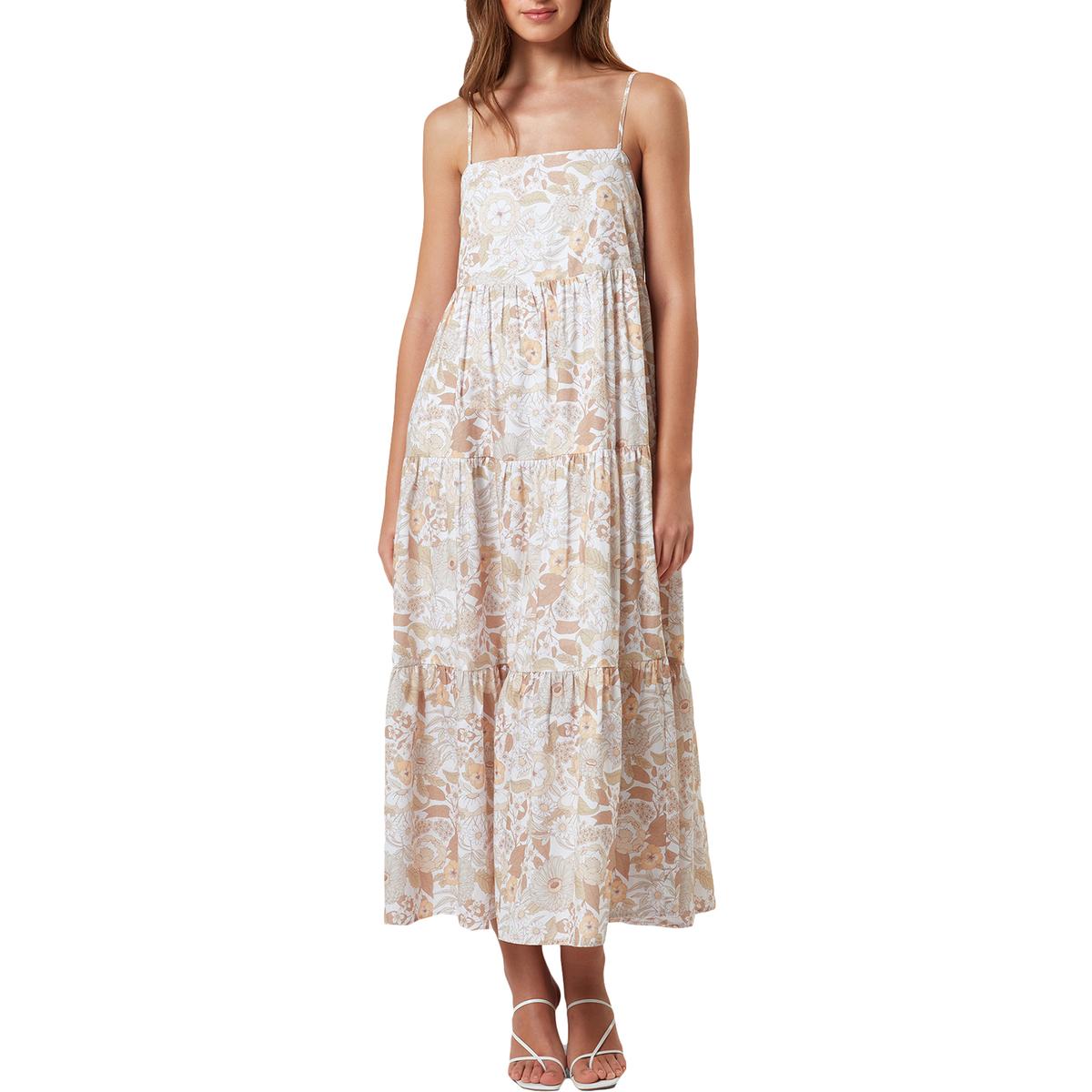 isabella belted ruffle hem dress