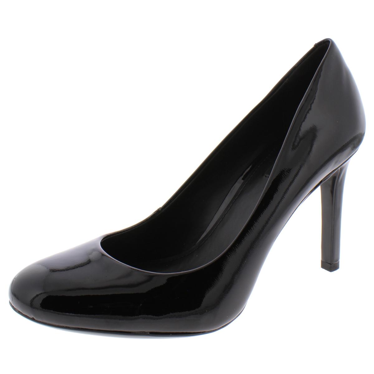 DKNY Womens Laci Black Patent Leather Dress Heels Shoes 7 Medium (B,M ...