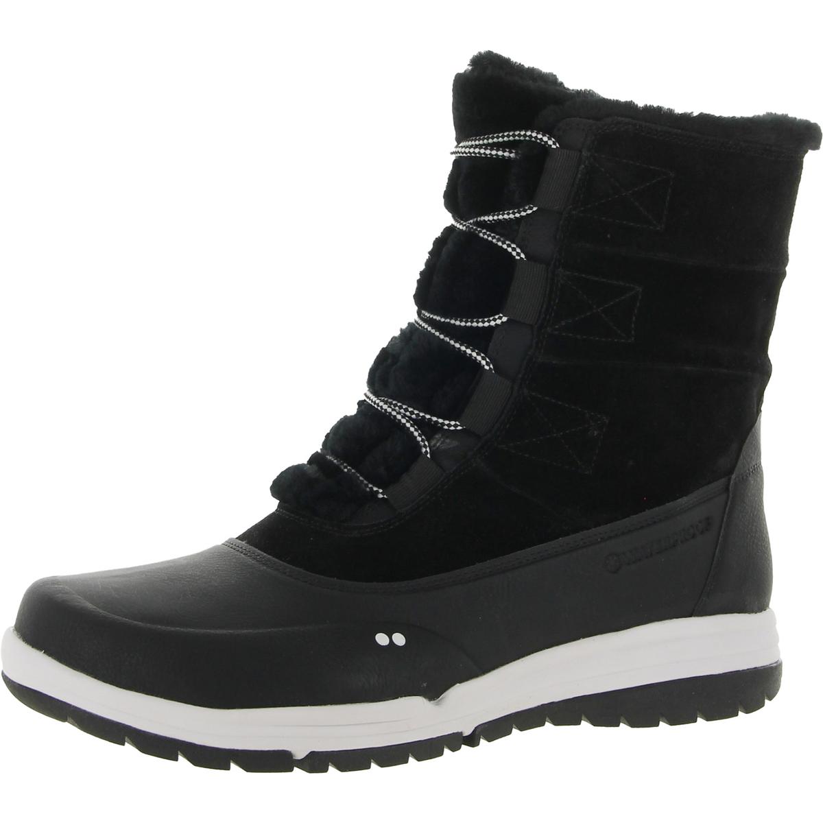 Ryka Womens All Access Leather Lace Up Warm Winter & Snow Boots Shoes BHFO 4798 - Picture 4 of 6