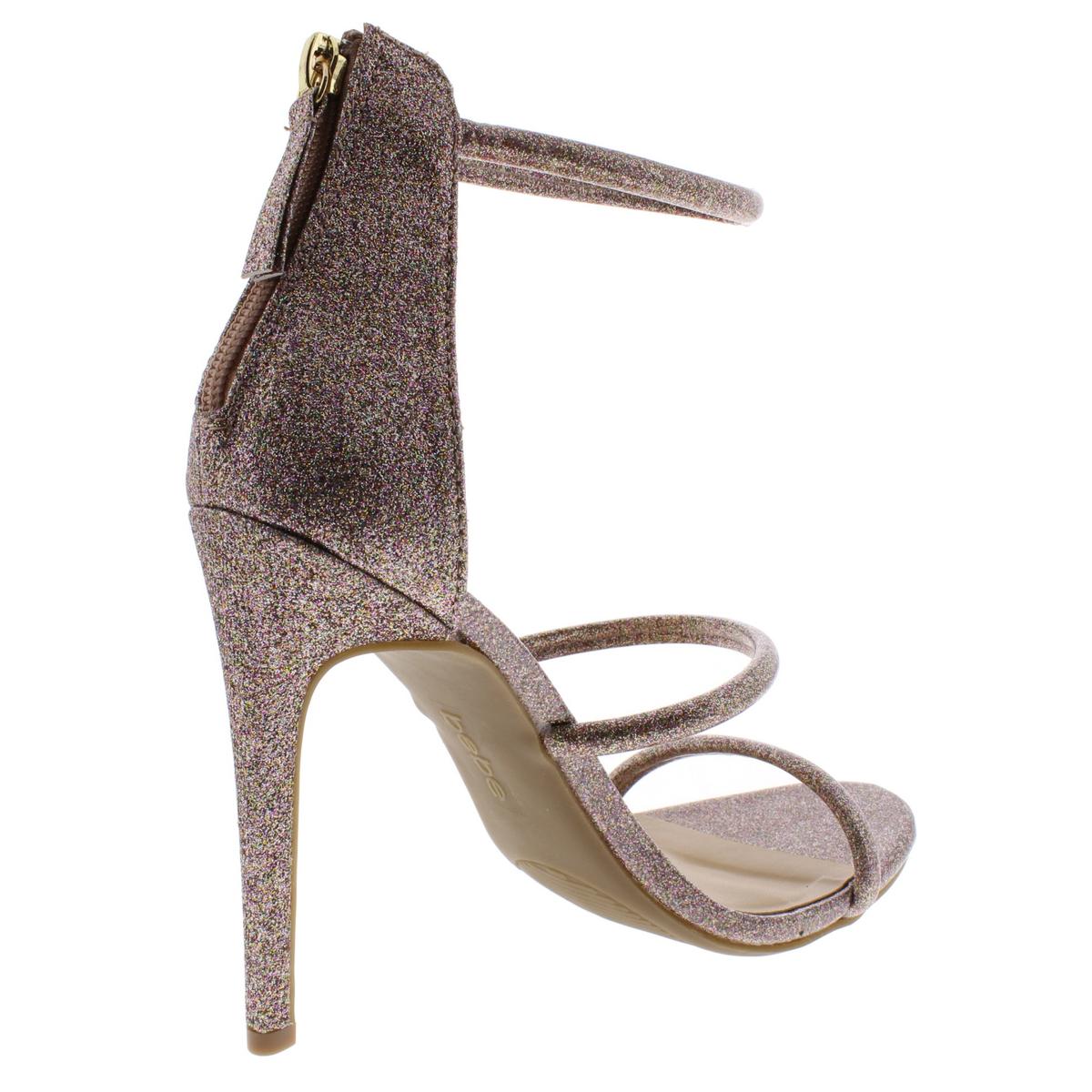 bebe strappy heels
