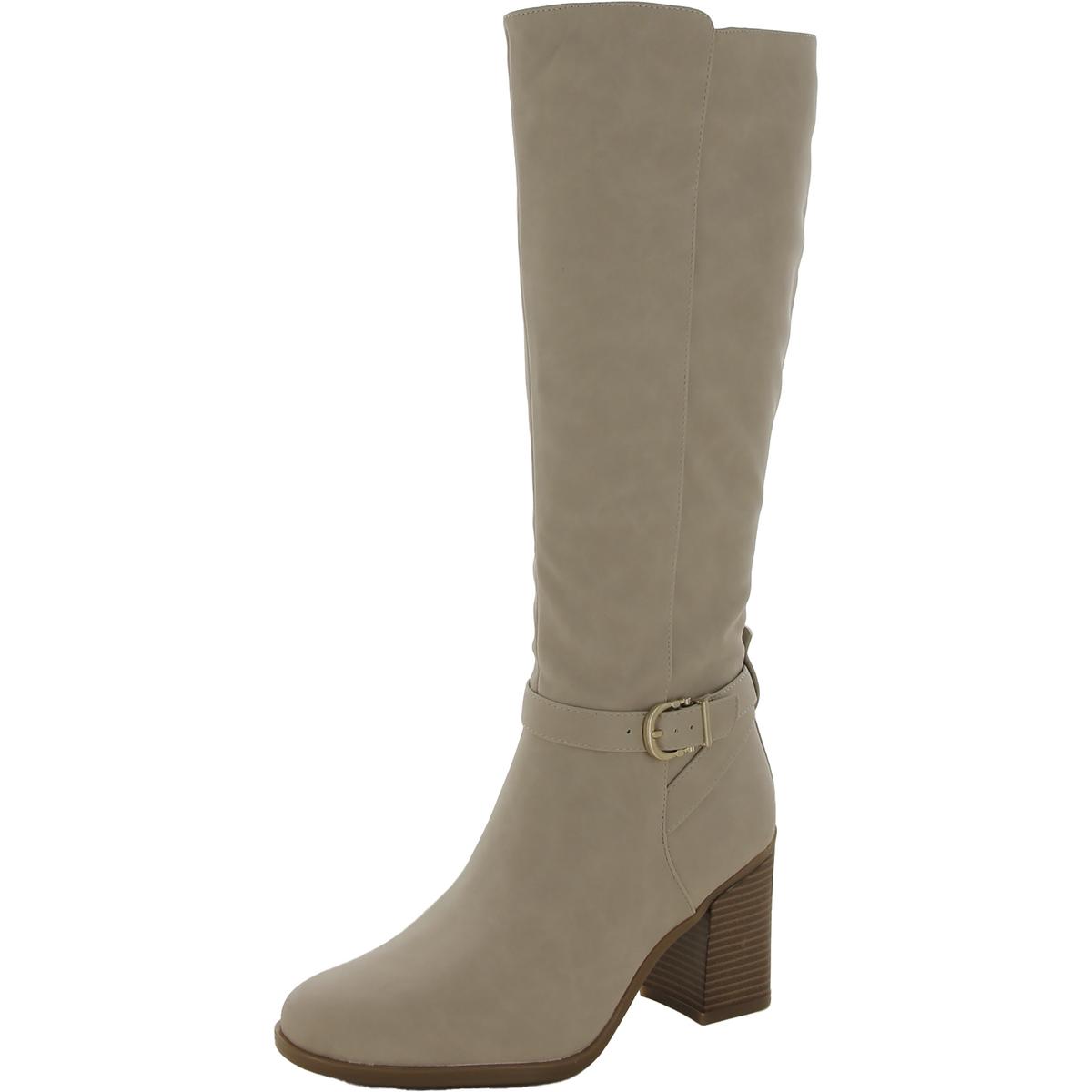 Naturalizer Womens Joslynn Faux Leather Tall Knee-High Boots Shoes BHFO 4624 - Picture 7 of 9