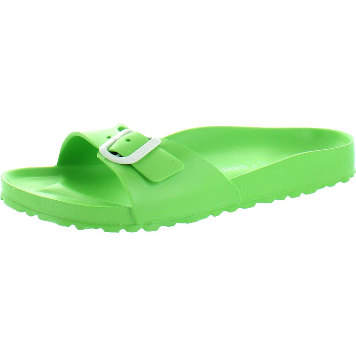 Birkenstock Womens Madrid Slides Slip On Flat Footbed Sandals Shoes BHFO  3045 | eBay