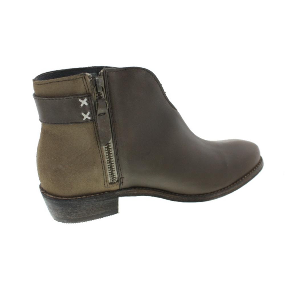 Koolaburra 5429 Womens Dallas Leather Fringe Western Ankle Boots Shoes ...