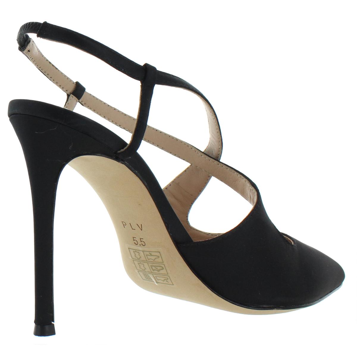 Pour La Victoire Womens Black Dress Heels Shoes 5.5 Medium (B,M) BHFO ...