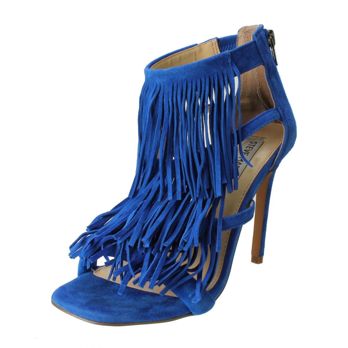 steve madden fringe heels