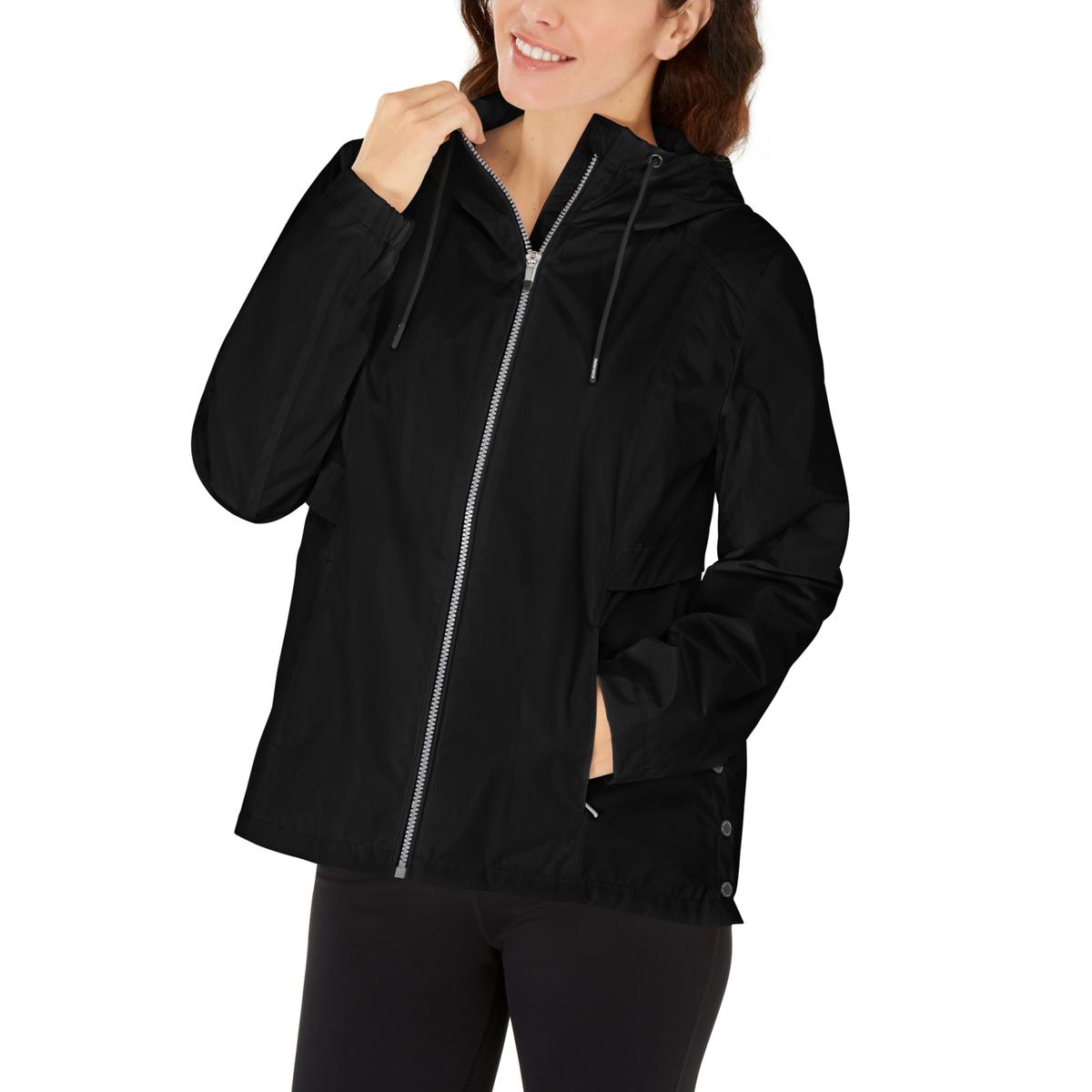 Calvin Klein Performance Womens Black Fitness Athletic Jacket S BHFO