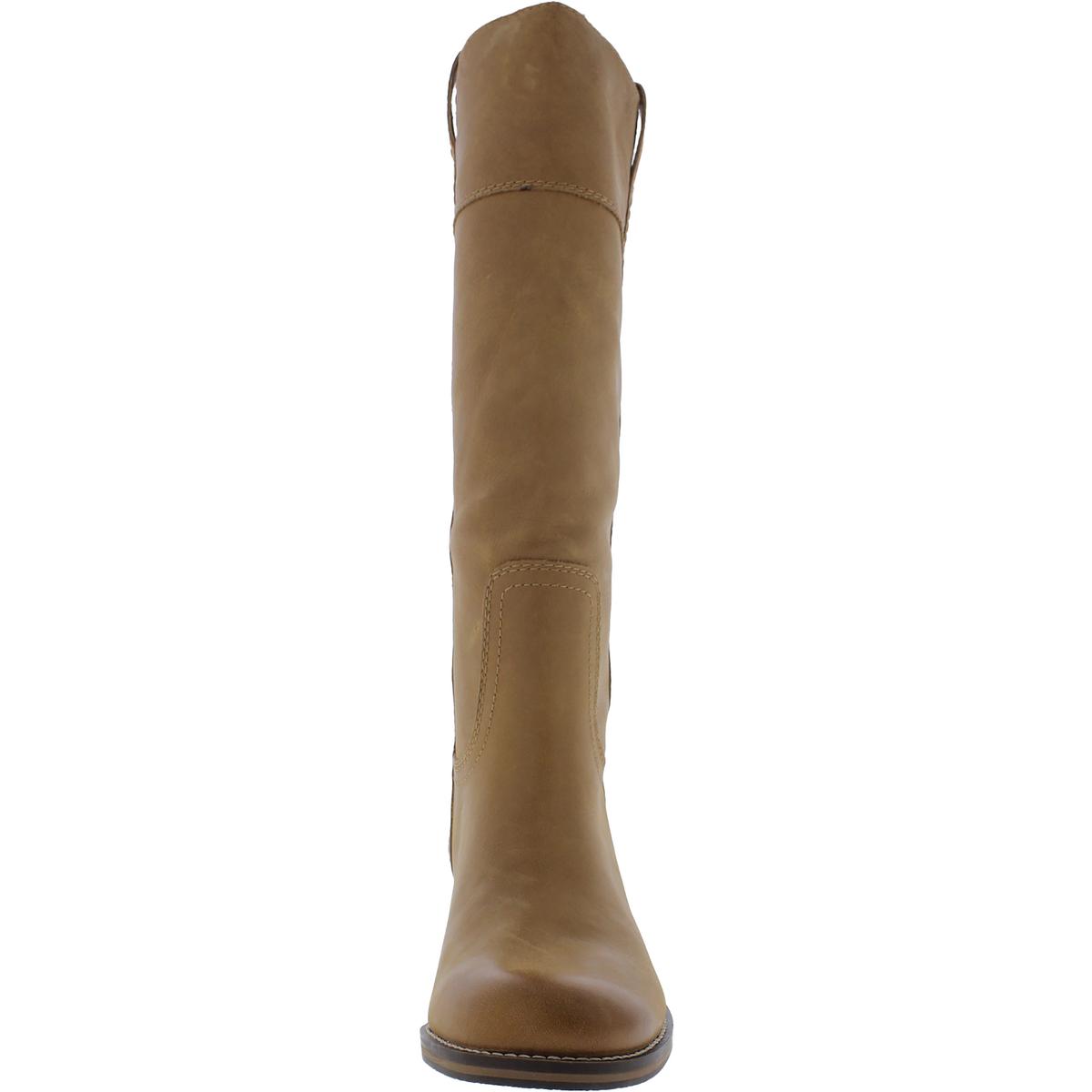 Lucky Brand Womens Hybiscus Leather Riding Tall Knee-High Boots Shoes BHFO 9370 - Picture 16 of 16