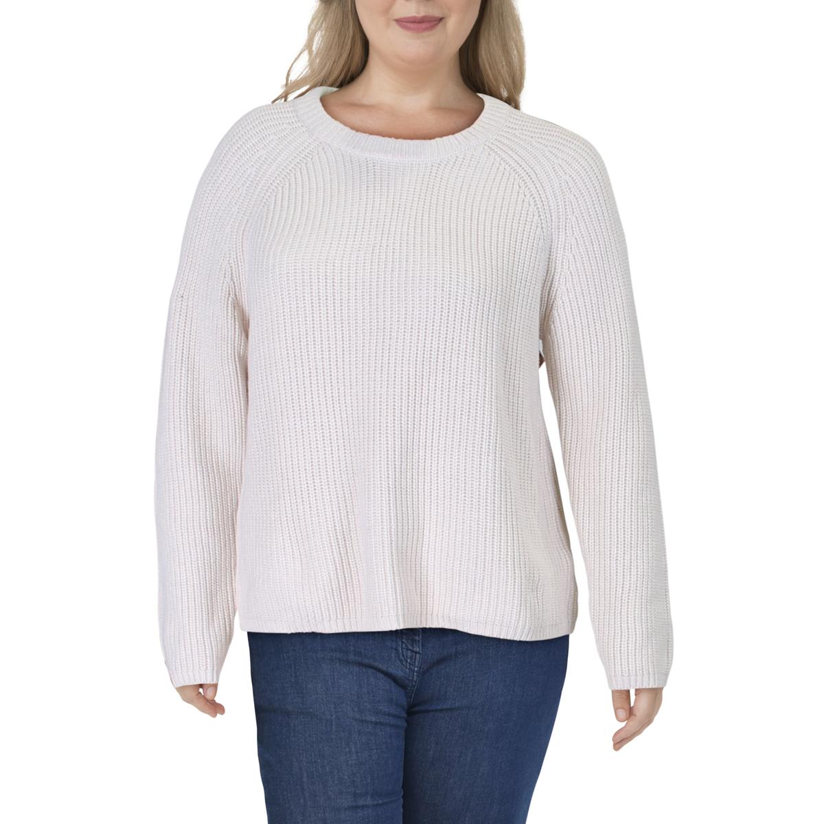 Aqua Curve Womens Jane Cotton Shaker Knit Pullover Sweater Top BHFO