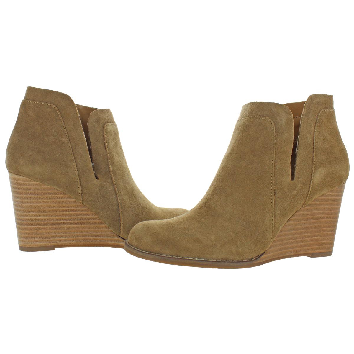 lucky brand suede wedges