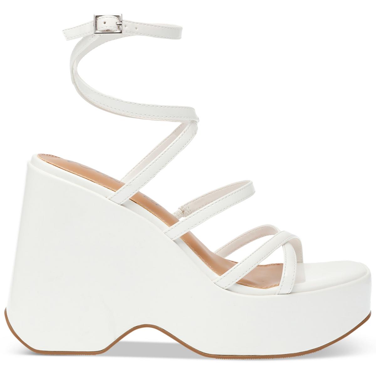 Wild Pair Womens Merina Slip On Heeled Casual Wedge Sandals Shoes BHFO 0912 - Picture 5 of 6