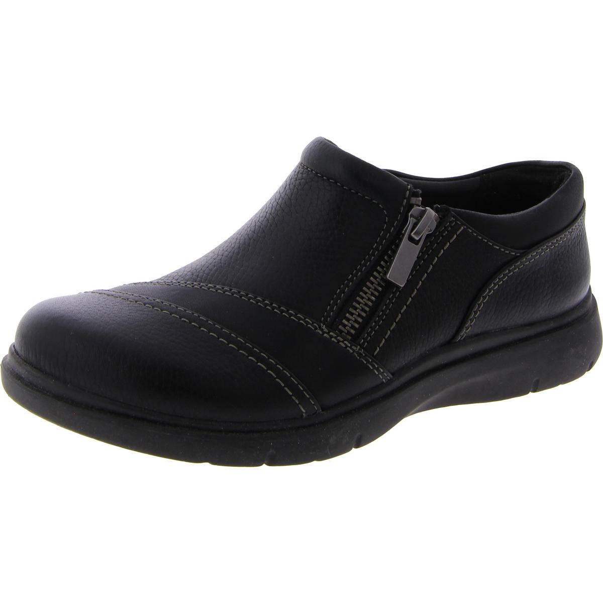 Женские мокасины Clarks Certina Pure Black на молнии, 5 средних размеров (B, M), BHFO 4290