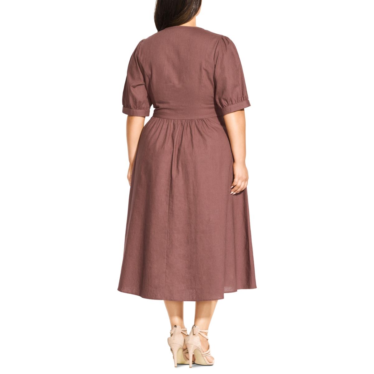 linen cotton shirt dress