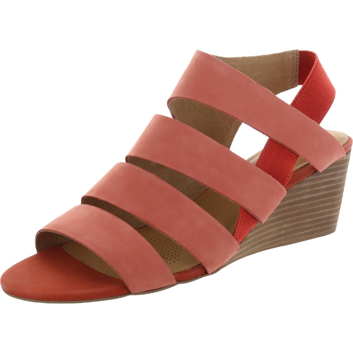 Женские кожаные босоножки на танкетке Corso Como Ontariss с ремешками в клетку и ремешками-стропами на танкетке